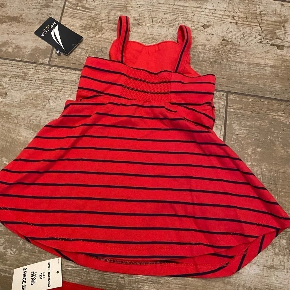 NWT 2-piece Nautica striped set